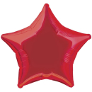 UNIQUE 20" STAR RED FOIL BALLOON