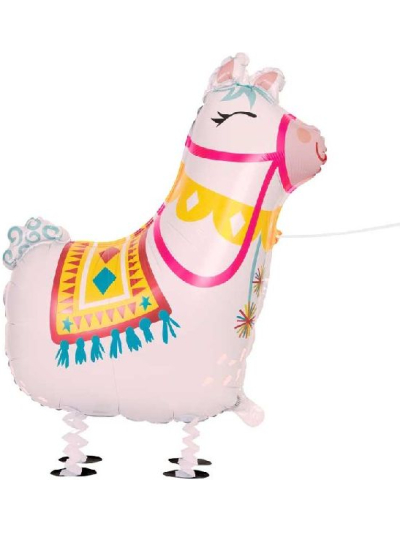 UNIQUE 29" WALKING LLAMA FOIL BALLOON