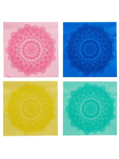 MANDALA PAPER NAPKINS PK16