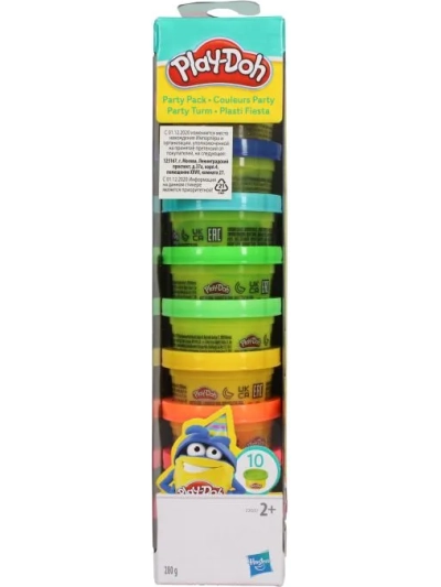 PLAY DOH PARTY PACK 10PK