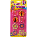 ART BOX 8 NOVELTY ERASERS