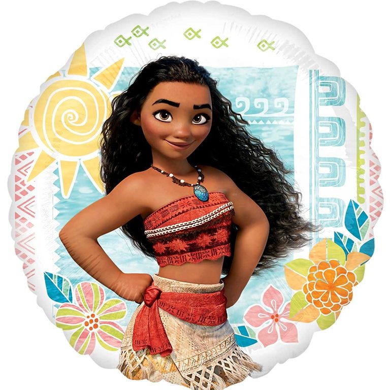 ANAGRAM 17" DISNEY MOANA HELIUM FOIL 2 SIDED BALLOON - Image 2