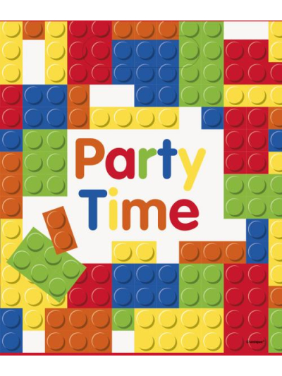 UNIQUE BUILDING BLOCKS BIRTHDAY LOOT BAGS