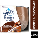 GLADE CANDLE HONEY & CHOCOLATE, 120G