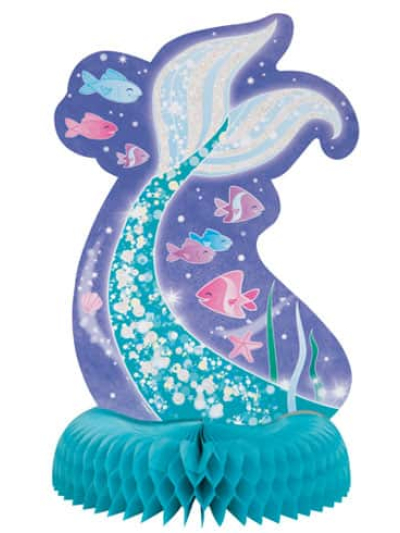 UNIQUE 14" MERMAID CENTERPIECE HONEYCOMB BALL