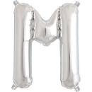 NORTH STAR BALLOONS 34″ SILVER LETTER ‘M’ SHAPE BALLOON