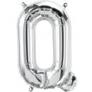 NORTH STAR BALLOONS 34″ SILVER LETTER ‘Q’ SHAPE BALLOON