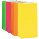 UNIQUE PAPER PARTY BAGS NEON ASST PK10