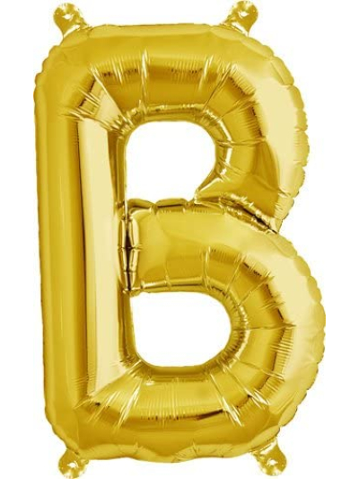NORTH STAR BALLOONS 16″ SILVER LETTER ‘B’ SHAPE BALLOON