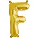 NORTH STAR BALLOONS 16″ GOLD LETTER ‘F’ SHAPE BALLOON