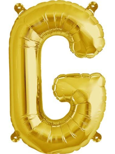 NORTH STAR BALLOONS 16″ SILVER LETTER ‘G’ SHAPE BALLOON