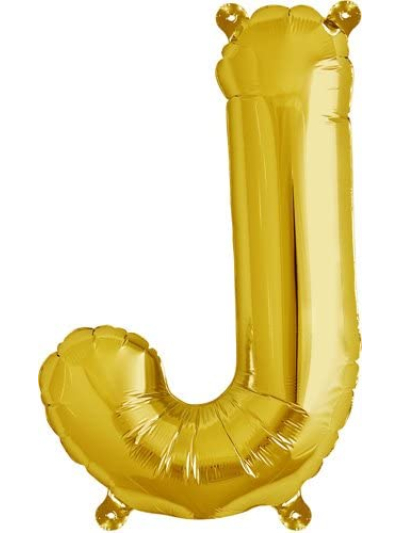 NORTH STAR BALLOONS 16″ SILVER LETTER ‘J’ SHAPE BALLOON