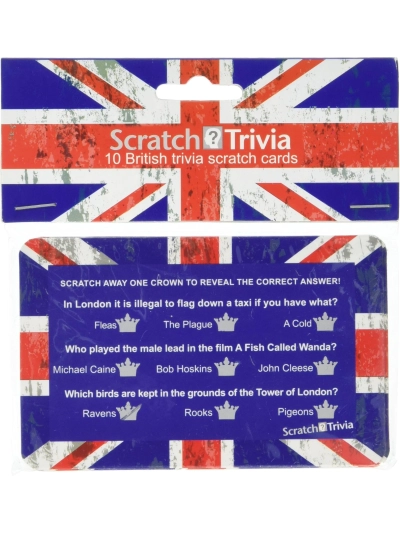 CELEBRATE BRITAIN-SCRATCH TRIVIA PK10