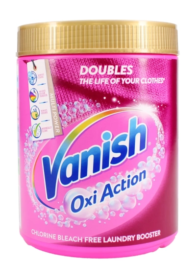 VANISH OXI ACTION MULTI POWER(GOLD) CHLORINE BLEACH FREE LAUNDRY BOOSTER, 850G