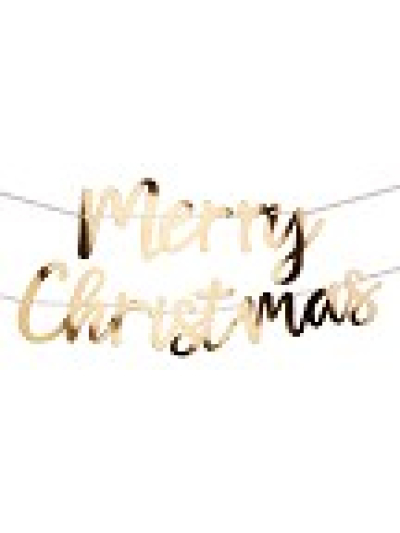 DAZZLING CHRISTMAS-MERRY CHRISTMAS BUNTING 2M