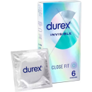 DUREX INVISBIBLE EXTRA THIN EXTRA SENSITIVE 6 CONDOM