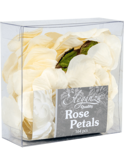 ELEGANZA ROSE PETALS 164PCS IVORY