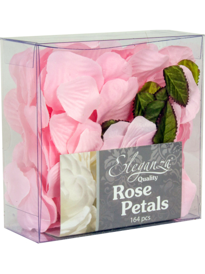 ELEGANZA ROSE PETALS 164PCS LIGHT PINK