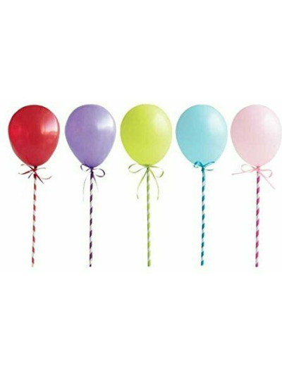 UNIQUE MINI BALLOON STICK CAKE TOPPER 5