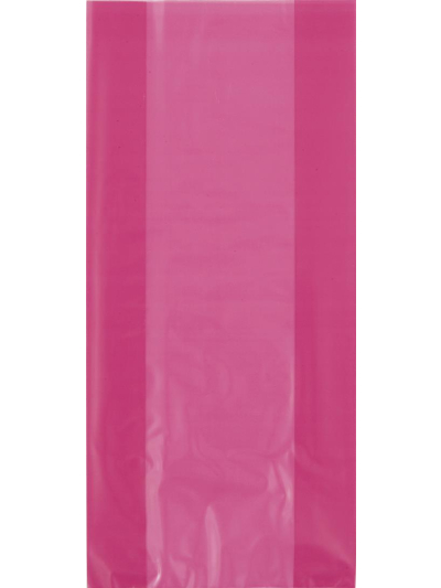 UNIQUE 30 HOT PINK CELLO BAGS
