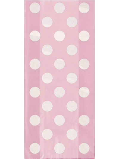 UNIQUE 20 LOVELY PINK DOT CELLO BAGS
