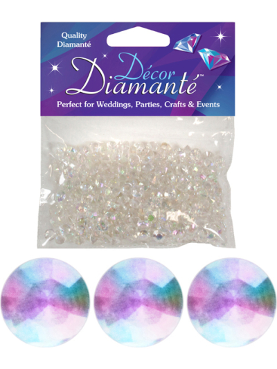 6MM DIAMANTE DIAMONDS 28G IRIDESCENT