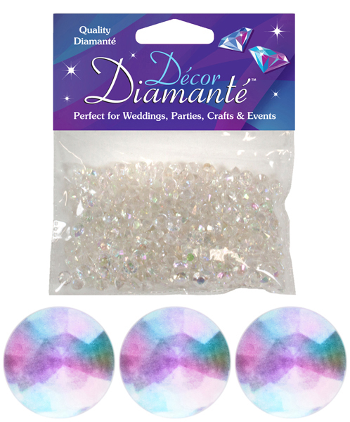 6MM DIAMANTE DIAMONDS 28G IRIDESCENT