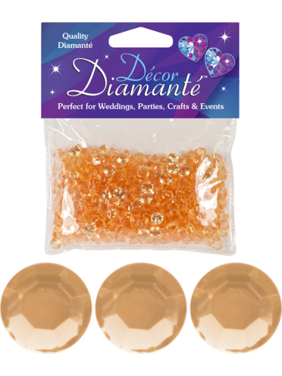 6MM DIAMANTE DIAMONDS 28G GOLD