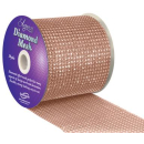 DIAMOND MESH 12CM X 9M ROSE GOLD