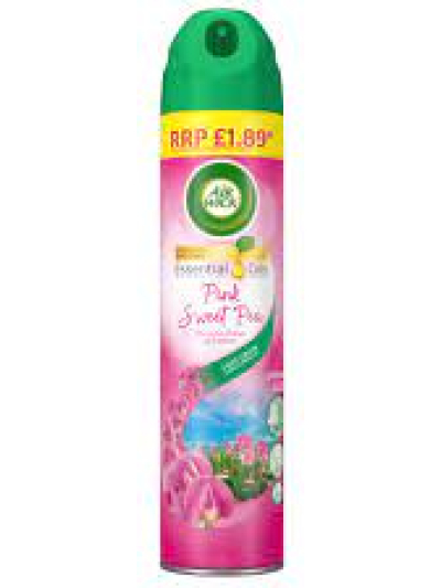 AIR WICK PINK SWEET PEA AEROSOL 300ML