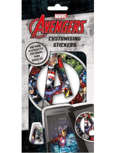 MARVEL AVENGERS ICON CUSTOMISING STICKER SET