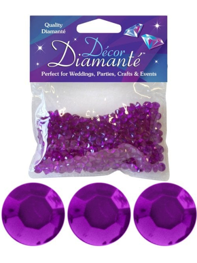 6MM DIAMANTE DIAMONDS 28G AMETHYST
