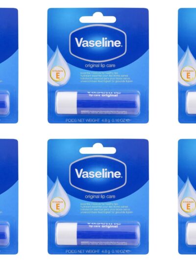 VASELINE 4.8G LIP CARE STICK ORIGINAL  PACK OF 6