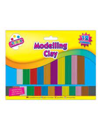 MEDIUM (12 STRIPS) MODELLING CLAY