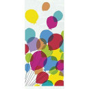 UNIQUE 20 BALLOON RAINBOW BDAY CELLO BAGS