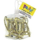 UNIQUE 4 MINI GOLD TROPHIES -NET BAG