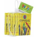 UNIQUE 6 CRAYONS-NET BAG