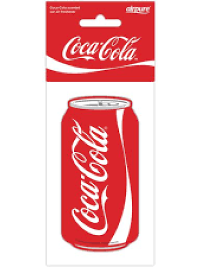 AIRPURE COCA COLA SCENTED CAR AIR FRESHENER