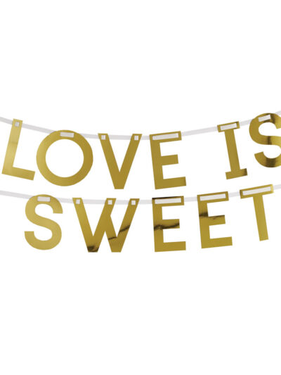 NEVITI GEO FLORAL LOVE IS SWEET BUNTING