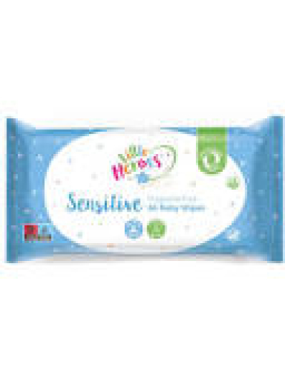 LITTLE HEROES SENSITIVE BABY WIPES 54S
