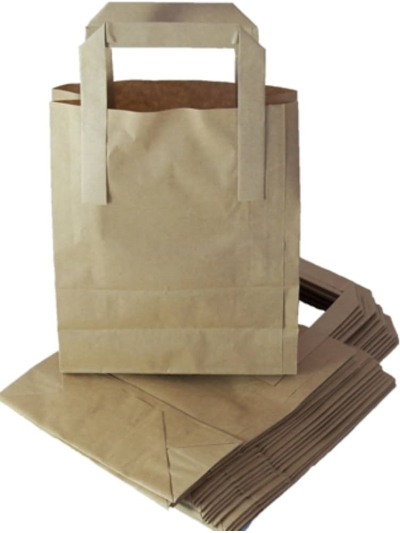 BROWN KRAFT PAPER BAGS MEDIUM 250