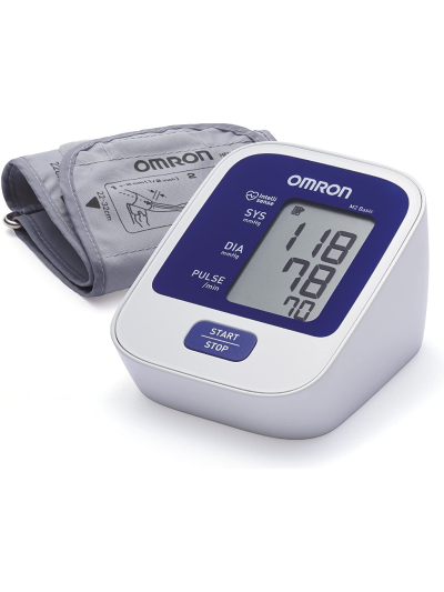 OMRON M2 BASIC AUTOMATIC UPPER ARM BLOOD PRESSURE MONITOR