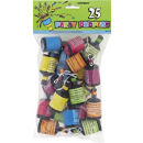 UNIQUE 25 ASST PARTY POPPERS