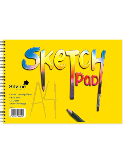 407 SPIRAL SKETCH PADS PK6