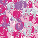 UNIQUE GLITZ PINK 16TH CONFETTI 5OZ
