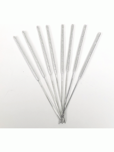 UNIQUE 7" SILVER CAKE SPARKLERS PACK OF 8
