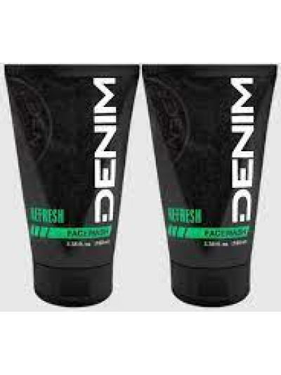 DENIM FACE WASH 100ML REFRESH PK6