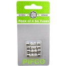 PIFOC PACK OF 4 5A FUSES , APPLIANCES WATTAGE: 750 - 1250 W