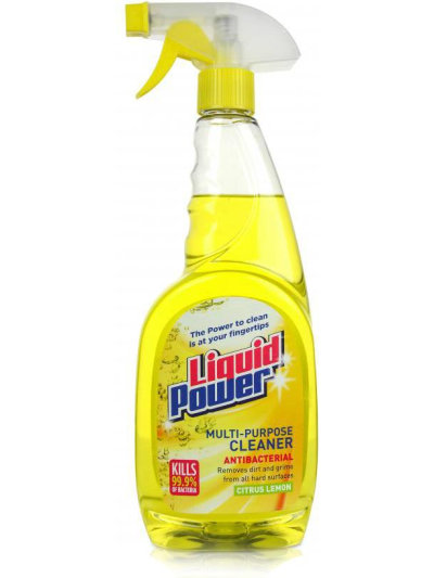 LIQUID POWER MULTI-PURPOSE CLEANER CITRUS LEMON,750ML