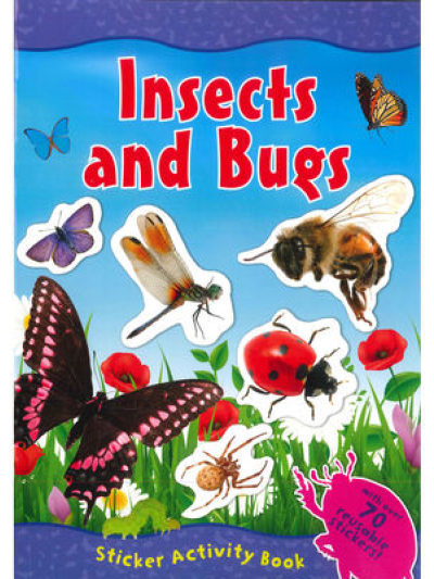 AMAZING WORLD-INSECTS AND BUGS STICKER BOOK